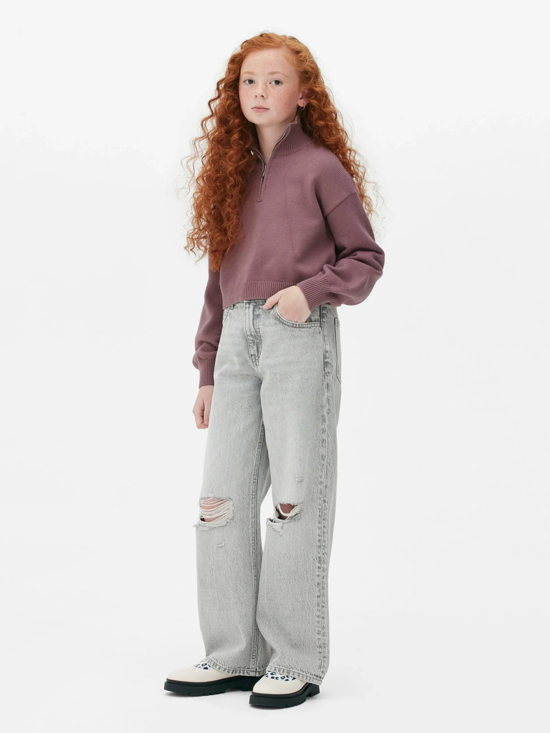 Sale Pullover Mit Trichterkragen Kinder Pullover Und Cardigans