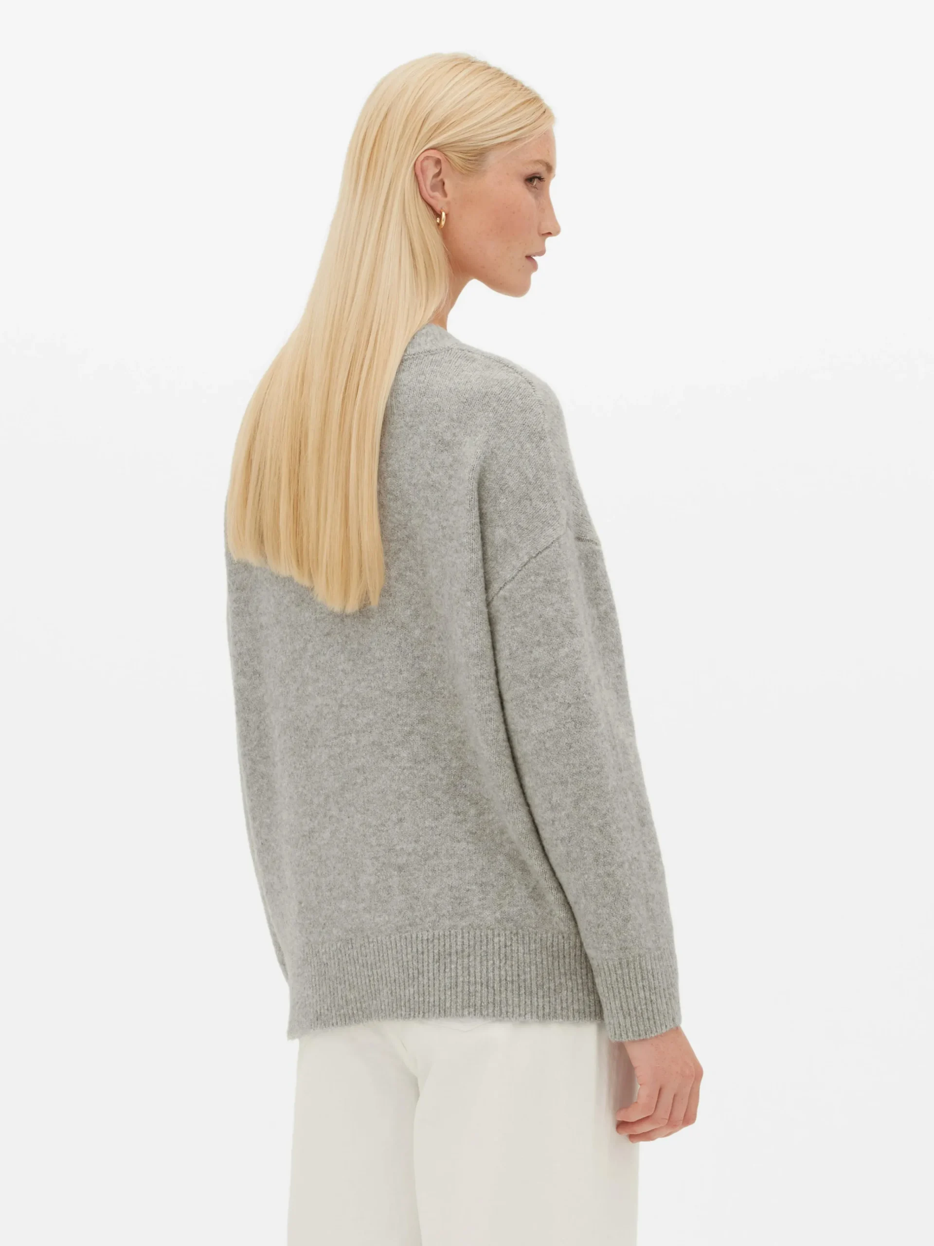 Pullover Mit V-Ausschnitt Damen Pullover Und Cardigans