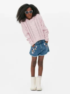 Pullover Mit Zopfmuster Kinder Pullover Und Cardigans