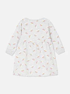 Sale Pulloverkleid Mit Regenbogenmuster Kleider Und Röcke