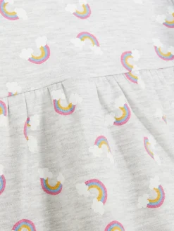 Sale Pulloverkleid Mit Regenbogenmuster Kleider Und Röcke