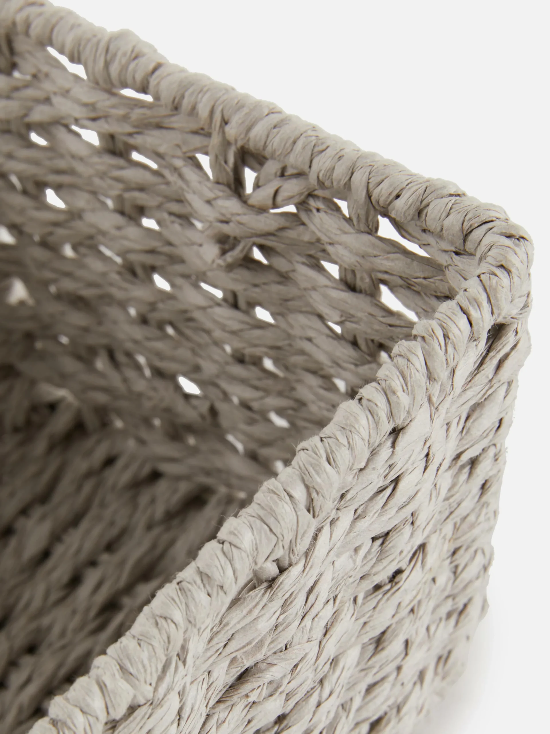 Quadratischer Seilkorb Aufbewahrungsboxen Und Körbe