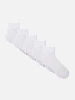 Quarter Crew Socken, 5er-Pack Herren Socken|Sportbekleidung