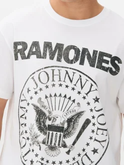 Sale „Ramones“ Tour-T-Shirt Herren Grafik-T-Shirts Und -Sweatshirts|Tops Und T-Shirts