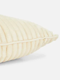 Outlet Rechteckige Kissen Mit Rippenstruktur, 2er-Pack Kissen Und Bezüge