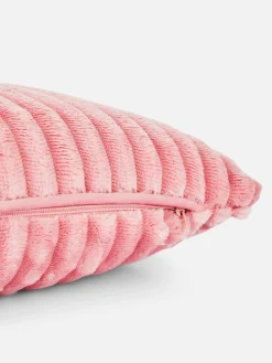 Clearance Rechteckige Kissen Mit Rippenstruktur, 2er-Pack Kissen Und Bezüge