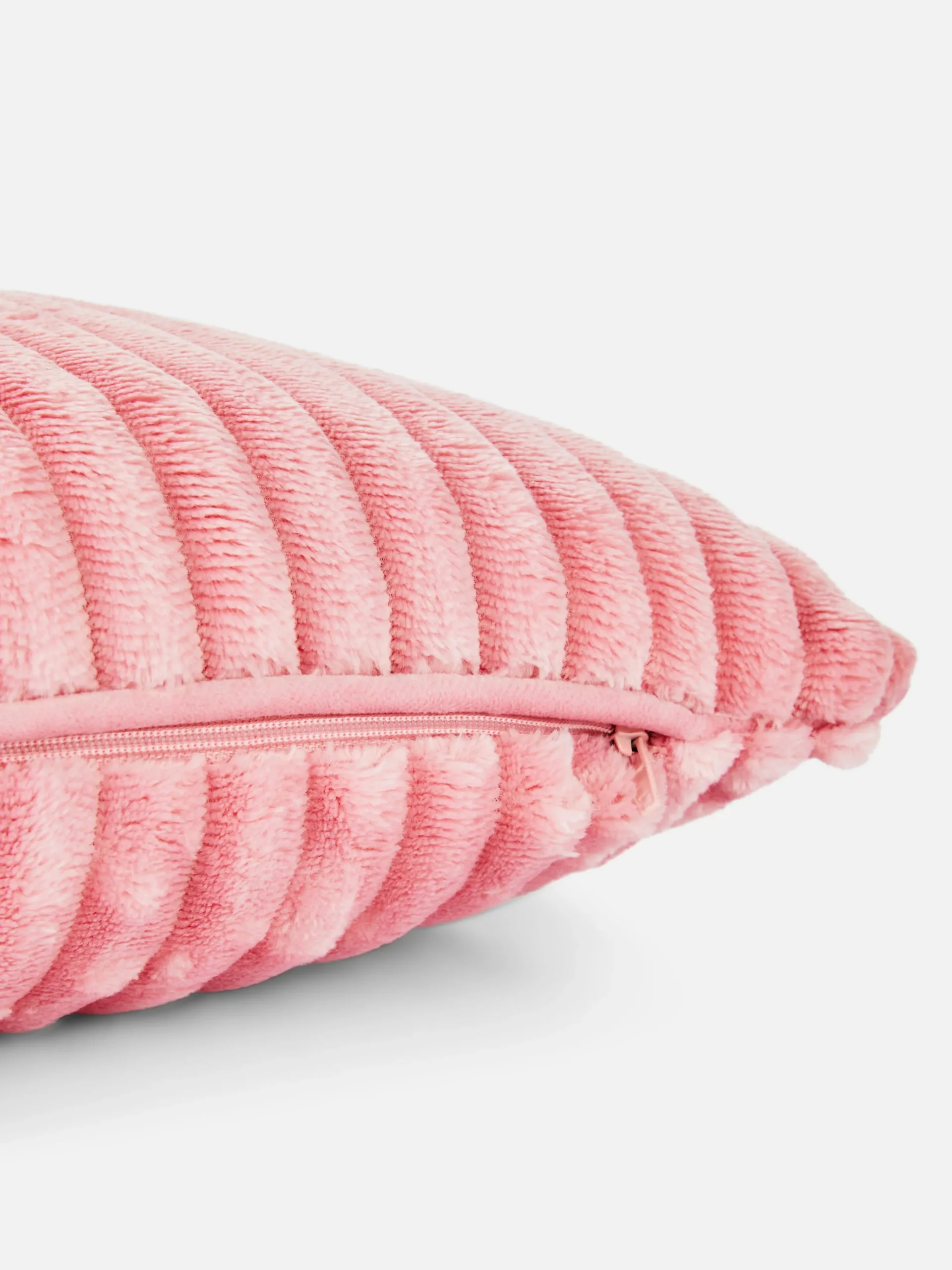 Clearance Rechteckige Kissen Mit Rippenstruktur, 2er-Pack Kissen Und Bezüge