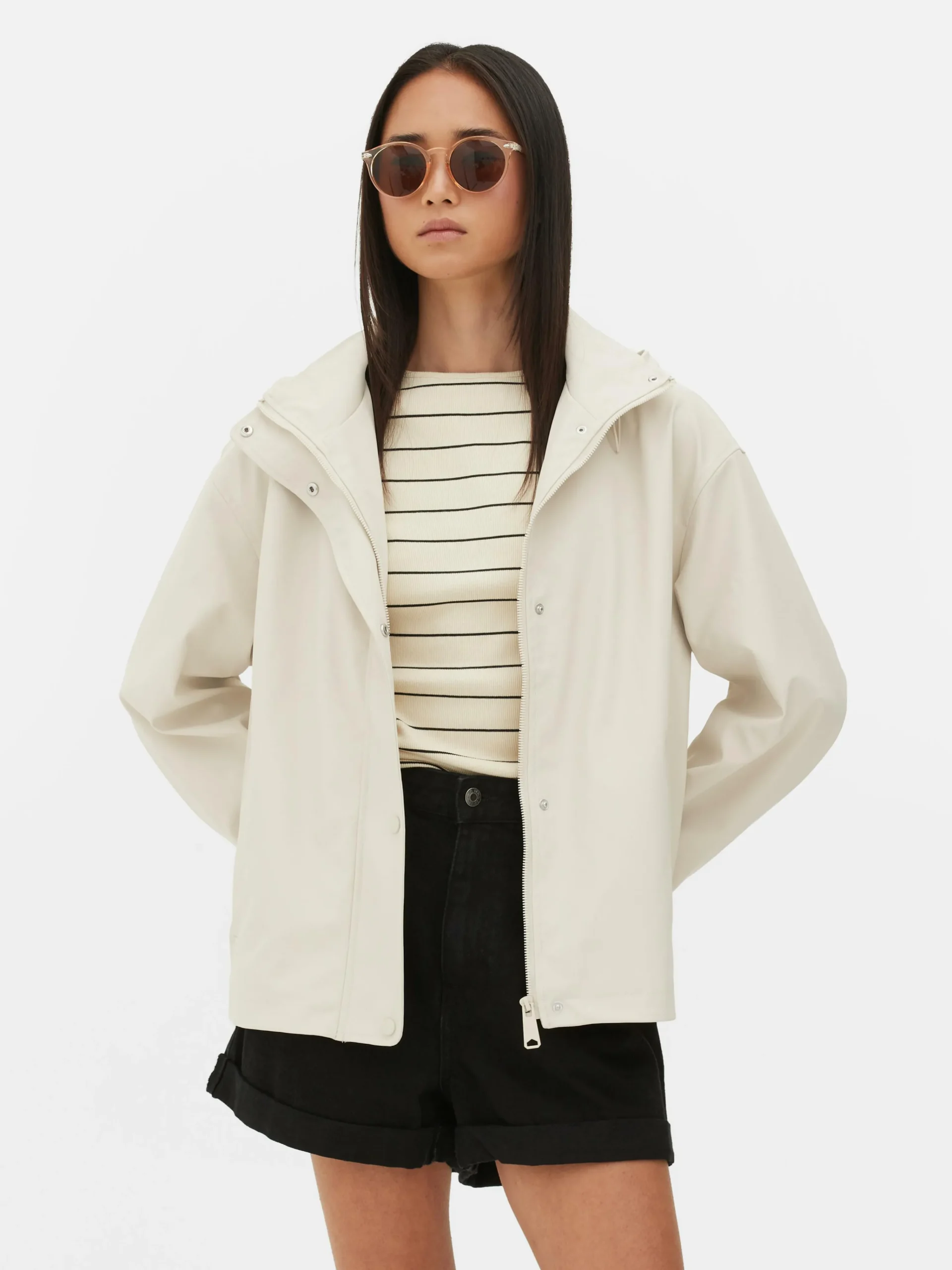 Regenjacke Mit Kapuze Damen Jacken Und Mäntel