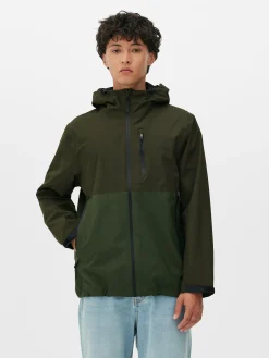 Sale Regenmantel In Blockfarben Mit Mehreren Taschen Herren Jacken Und Mäntel