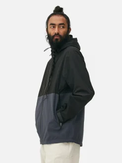 Best Regenmantel In Blockfarben Mit Mehreren Taschen Herren Jacken Und Mäntel