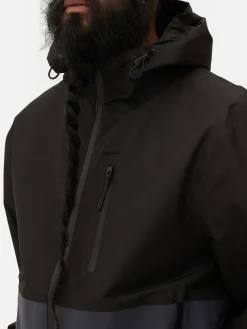 Best Regenmantel In Blockfarben Mit Mehreren Taschen Herren Jacken Und Mäntel