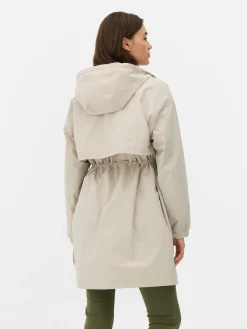 Best Regenparka Mit Kordelzug Damen Jacken Und Mäntel