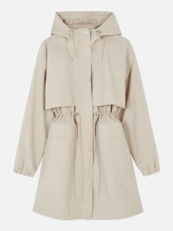 Best Regenparka Mit Kordelzug Damen Jacken Und Mäntel