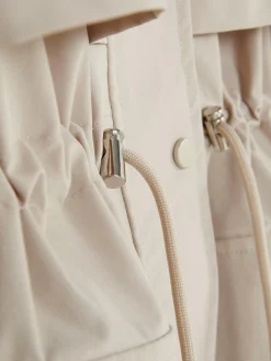 Best Regenparka Mit Kordelzug Damen Jacken Und Mäntel