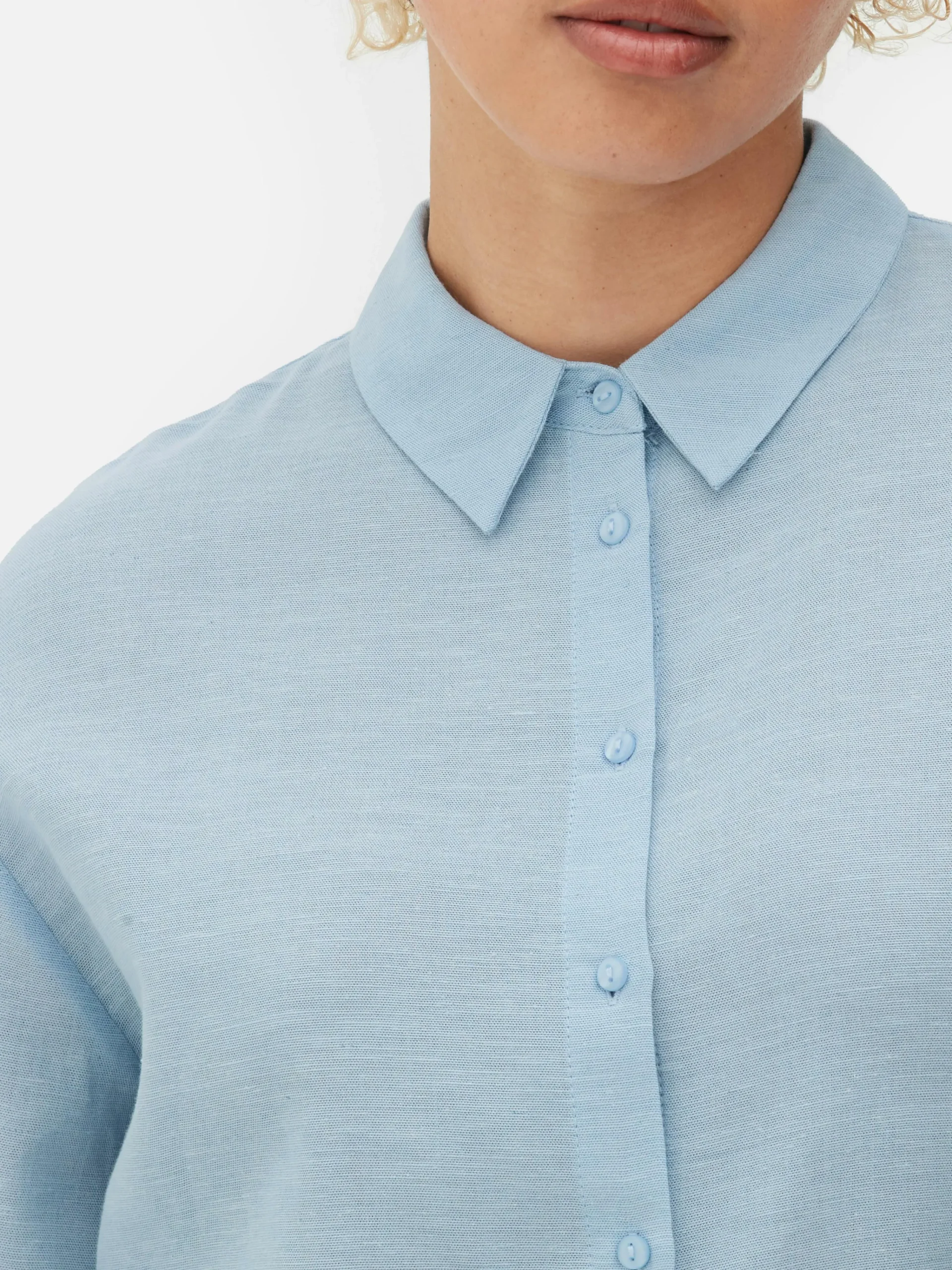 Discount Regular-Fit-Hemd Mit Knopfleiste Damen Blusen