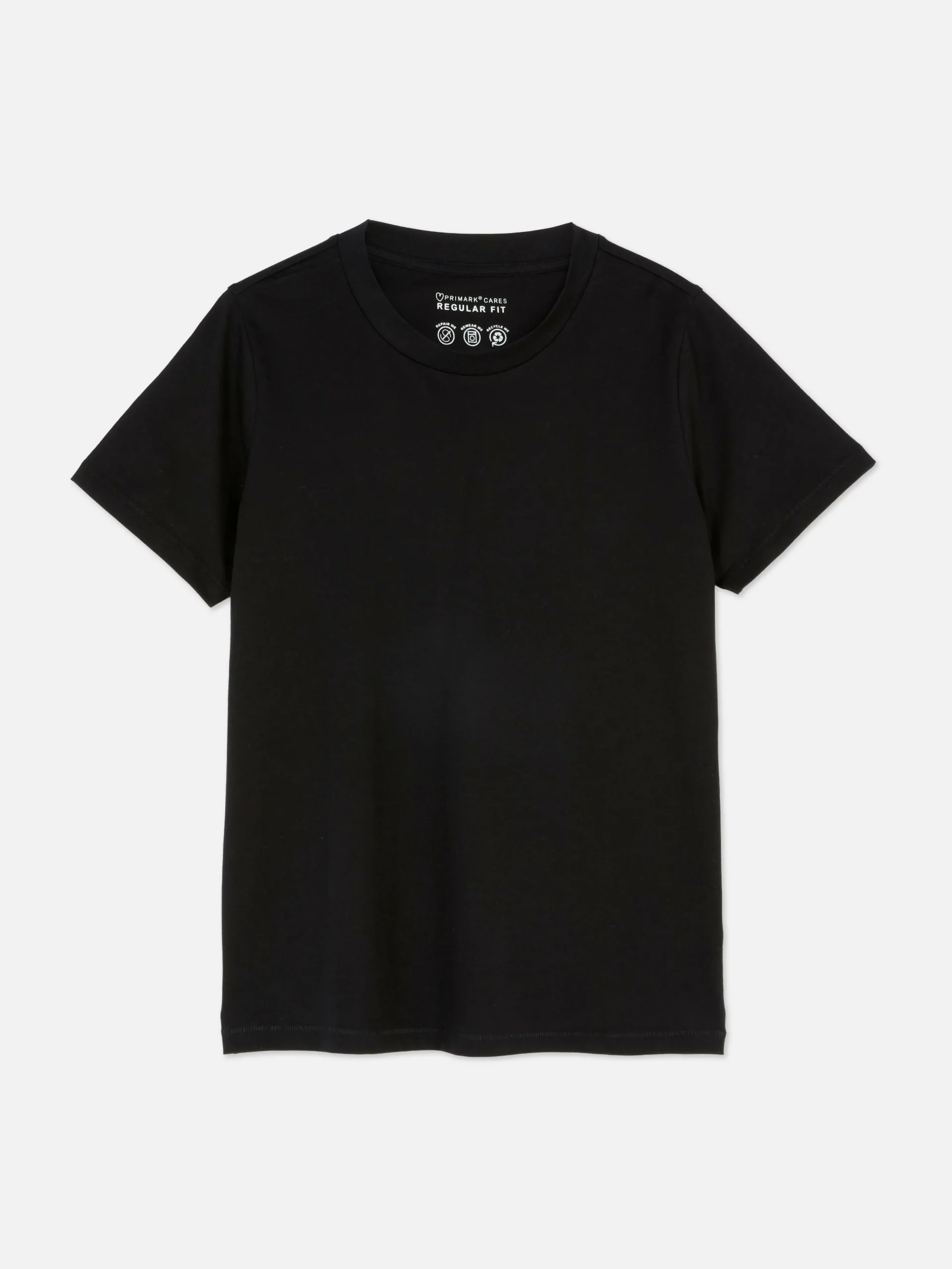 Sale Regular-Fit-T-Shirt Mit Rundhalsausschnitt Damen Tops Und T-Shirts