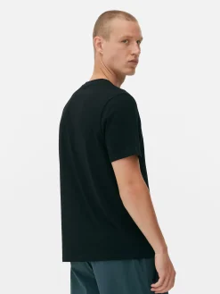 Sale Regular-Fit-T-Shirt Mit Rundhalsausschnitt Herren Tops Und T-Shirts