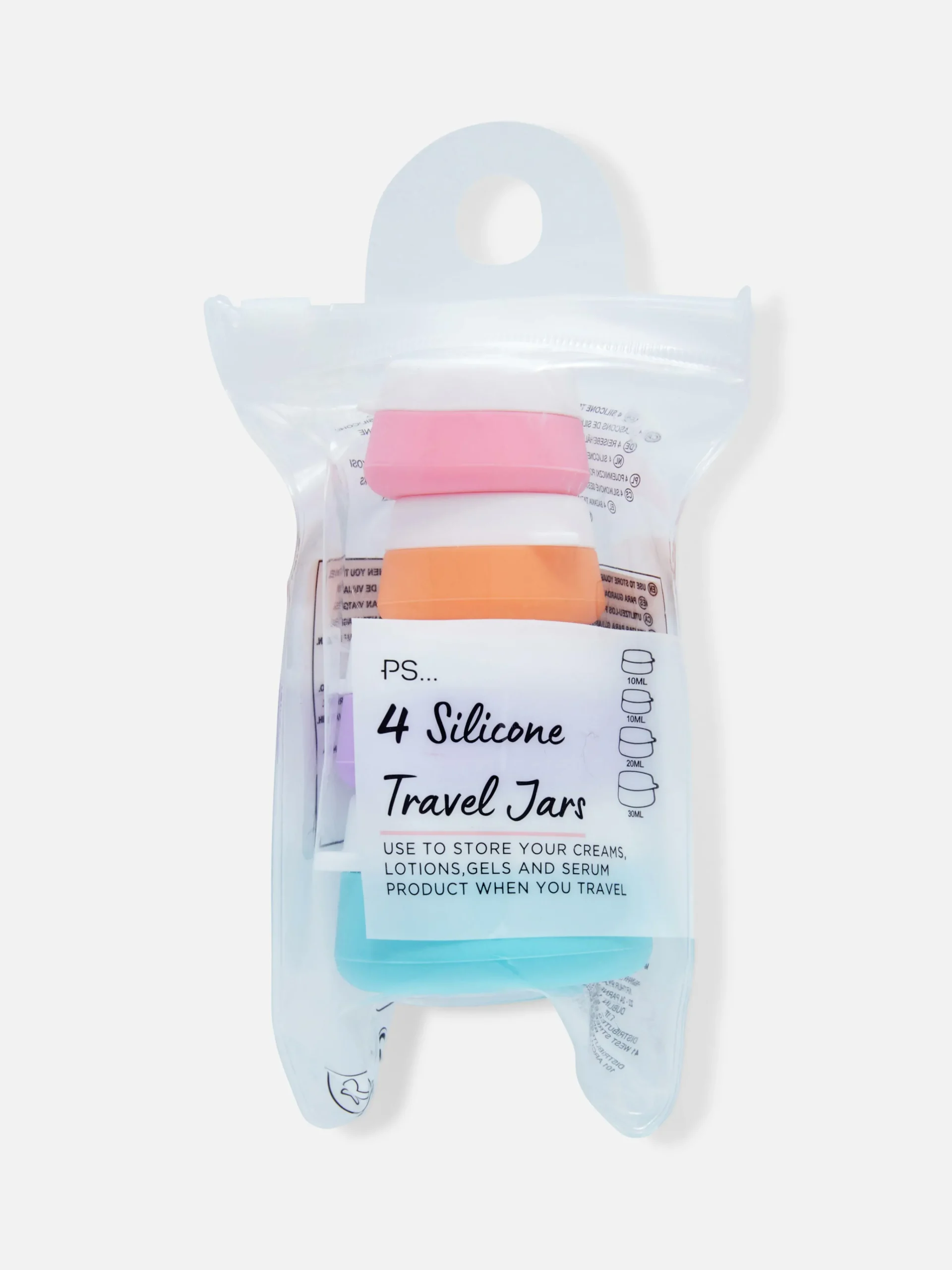 Outlet Reisebehälter Aus Silikon, 4er-Pack Hautpflege-Tools|Reiseaccessoires