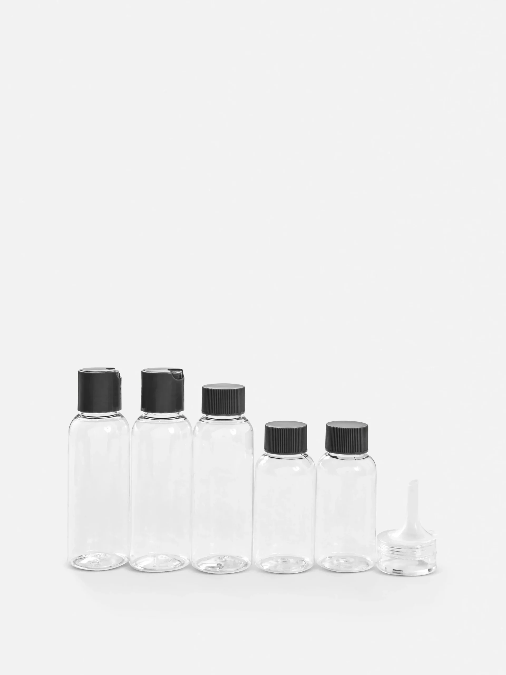 Reiseflasche Und Etiketten Im Set Hautpflege-Tools|Reiseaccessoires