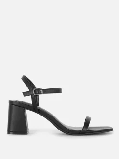 Sale Riemchensandaletten Mit Blockabsatz Damen Heels