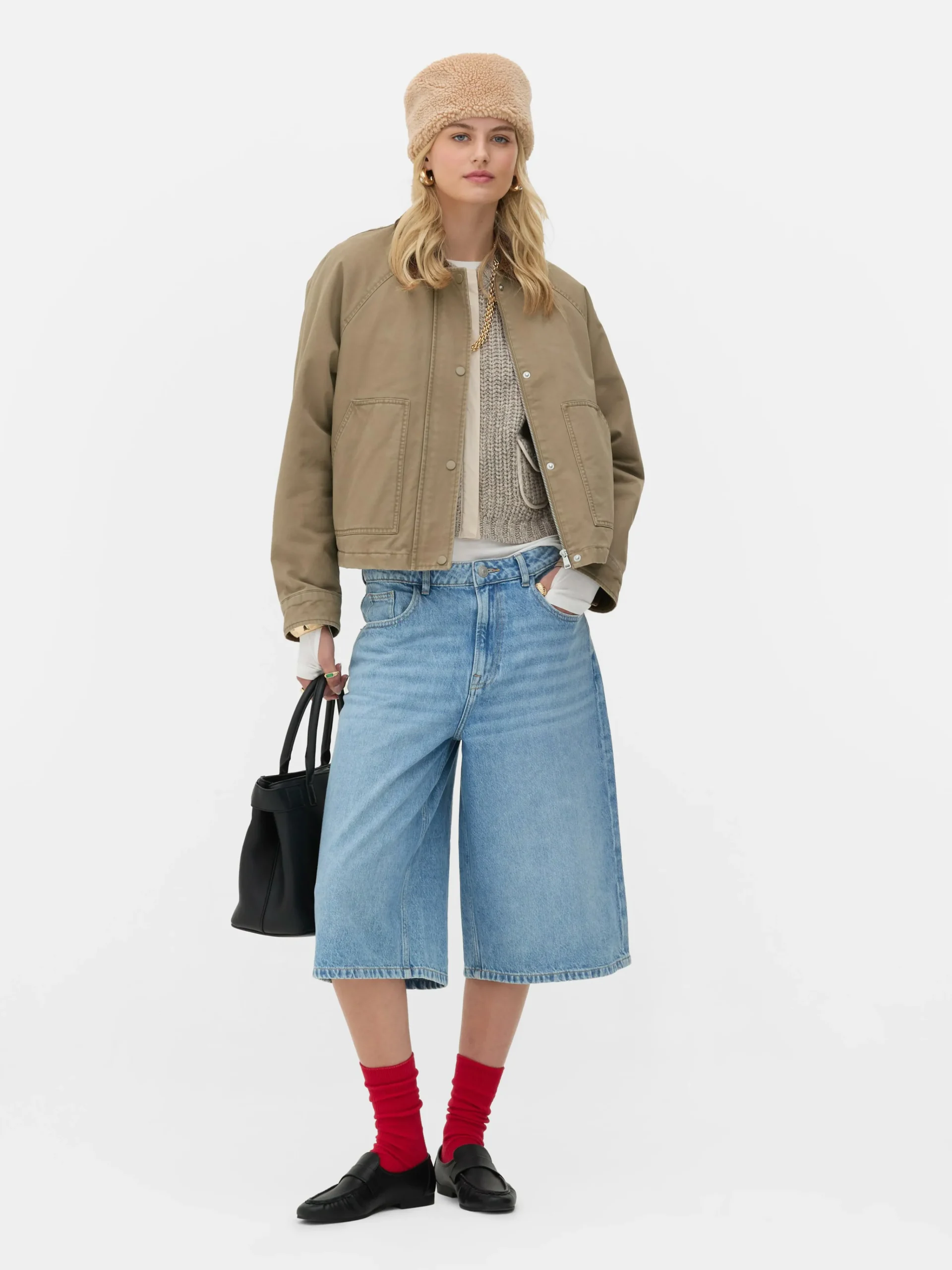 Best „Rita Ora“ Arbeiterjacke Damen Jacken Und Mäntel