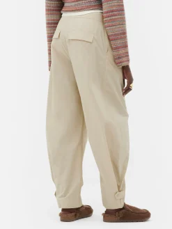 Hot „Rita Ora“ Barrel-Hose Im Utility-Stil Damen Hosen Und Leggings