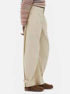 Hot „Rita Ora“ Barrel-Hose Im Utility-Stil Damen Hosen Und Leggings