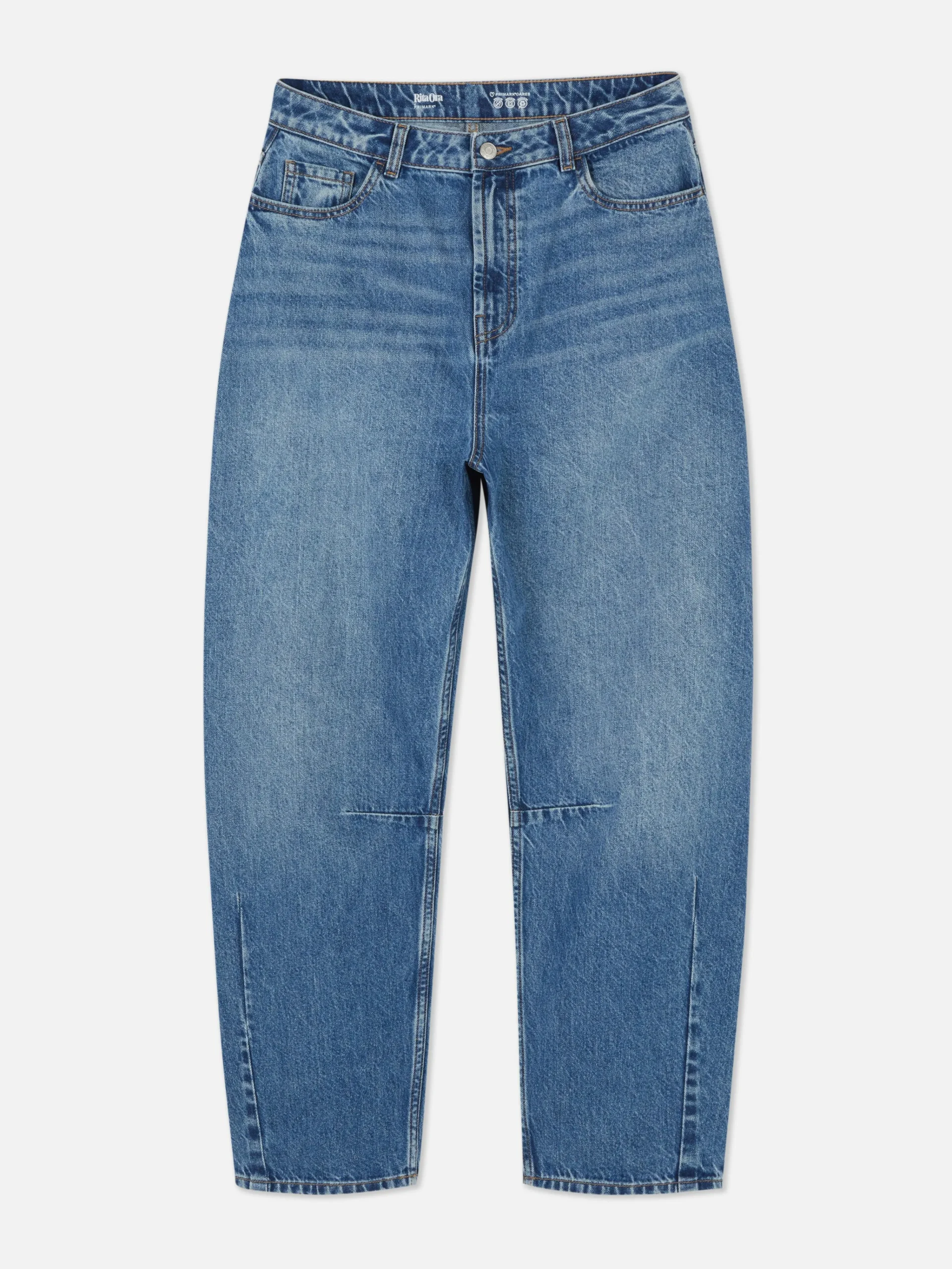 Best „Rita Ora“ Barrel-Jeans In Acid-Wash-Optik Damen Jeans