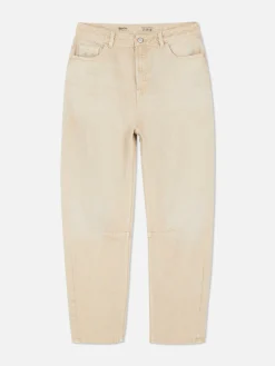 Outlet „Rita Ora“ Barrel-Jeans In Acid-Wash-Optik Damen Jeans