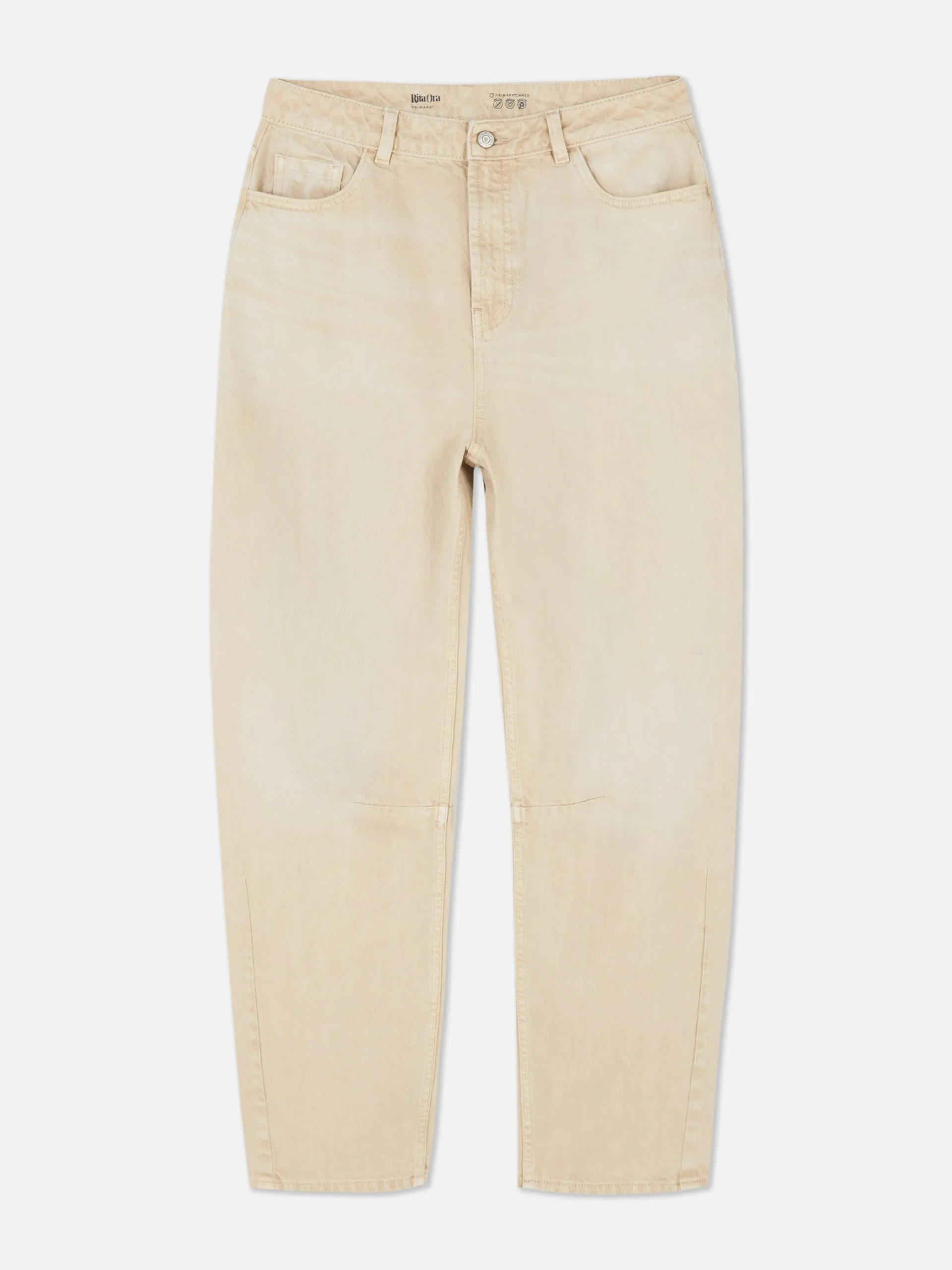 Outlet „Rita Ora“ Barrel-Jeans In Acid-Wash-Optik Damen Jeans