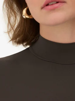 Sale „Rita Ora“ Body Mit Hohem Kragen Damen Tops Und T-Shirts