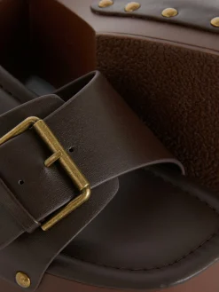 Best „Rita Ora“ Clogs Mit Blockabsatz Damen Heels