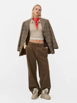 New „Rita Ora“ Cordhose Mit Weitem Bein Damen Denim|Hosen Und Leggings