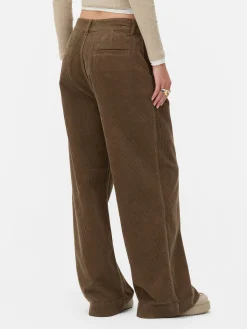 New „Rita Ora“ Cordhose Mit Weitem Bein Damen Denim|Hosen Und Leggings