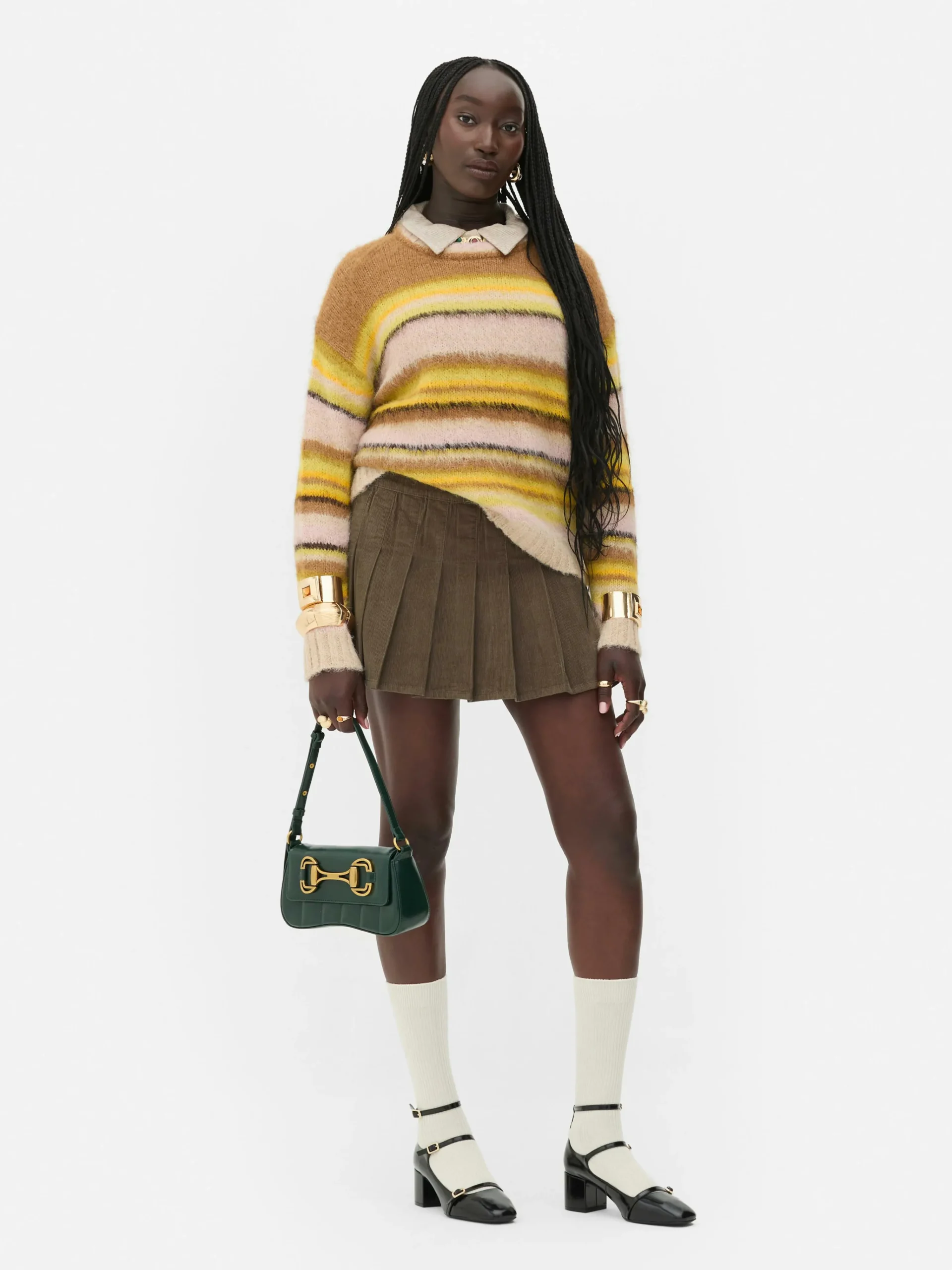 „Rita Ora“ Cord-Minirock Damen Röcke|Denim