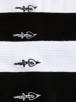 „Rita Ora“ Crew-Socken Mit Stickerei, 2er-Pack Damen Socken