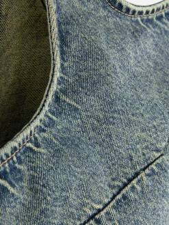 Clearance „Rita Ora“ Denim-Etuikleid Damen Denim|Kleider