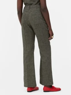 „Rita Ora“ Hose Mit Fischgrätmuster Damen Hosen Und Leggings