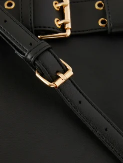 Clearance „Rita Ora“ Kunstleder-Tragetasche Mit Schnalle Damen Taschen Und Portemonnaies