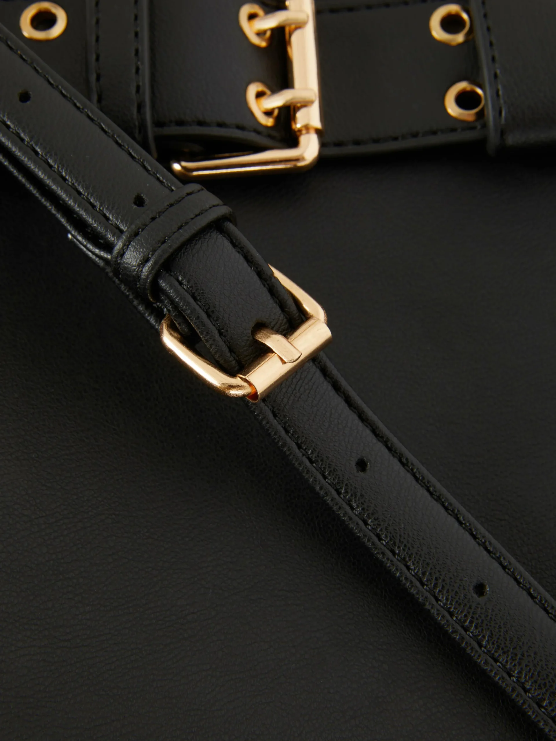 Clearance „Rita Ora“ Kunstleder-Tragetasche Mit Schnalle Damen Taschen Und Portemonnaies