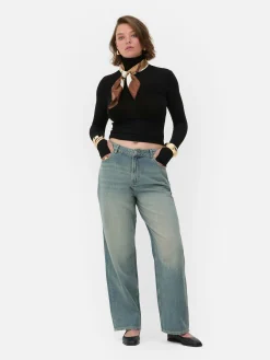 Sale „Rita Ora“ Langarmshirt Mit Rollkragen Damen Tops Und T-Shirts