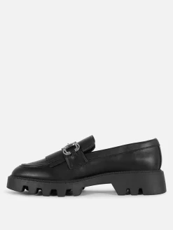 Online „Rita Ora“ Loafer Mit Kiltfransen Und Dicker Sohle Damen Flache Schuhe