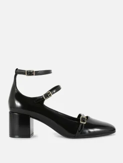 Discount „Rita Ora“ Mary Janes Mit Absatz Und Drei Riemchen Damen Heels