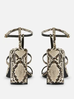 Best „Rita Ora“ Sandaletten Mit Blockabsatz Damen Heels