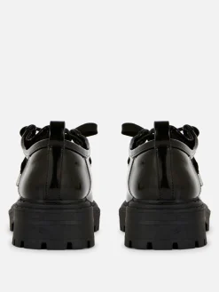 Online „Rita Ora“ Schnürloafer Mit Dicker Sohle Damen Flache Schuhe