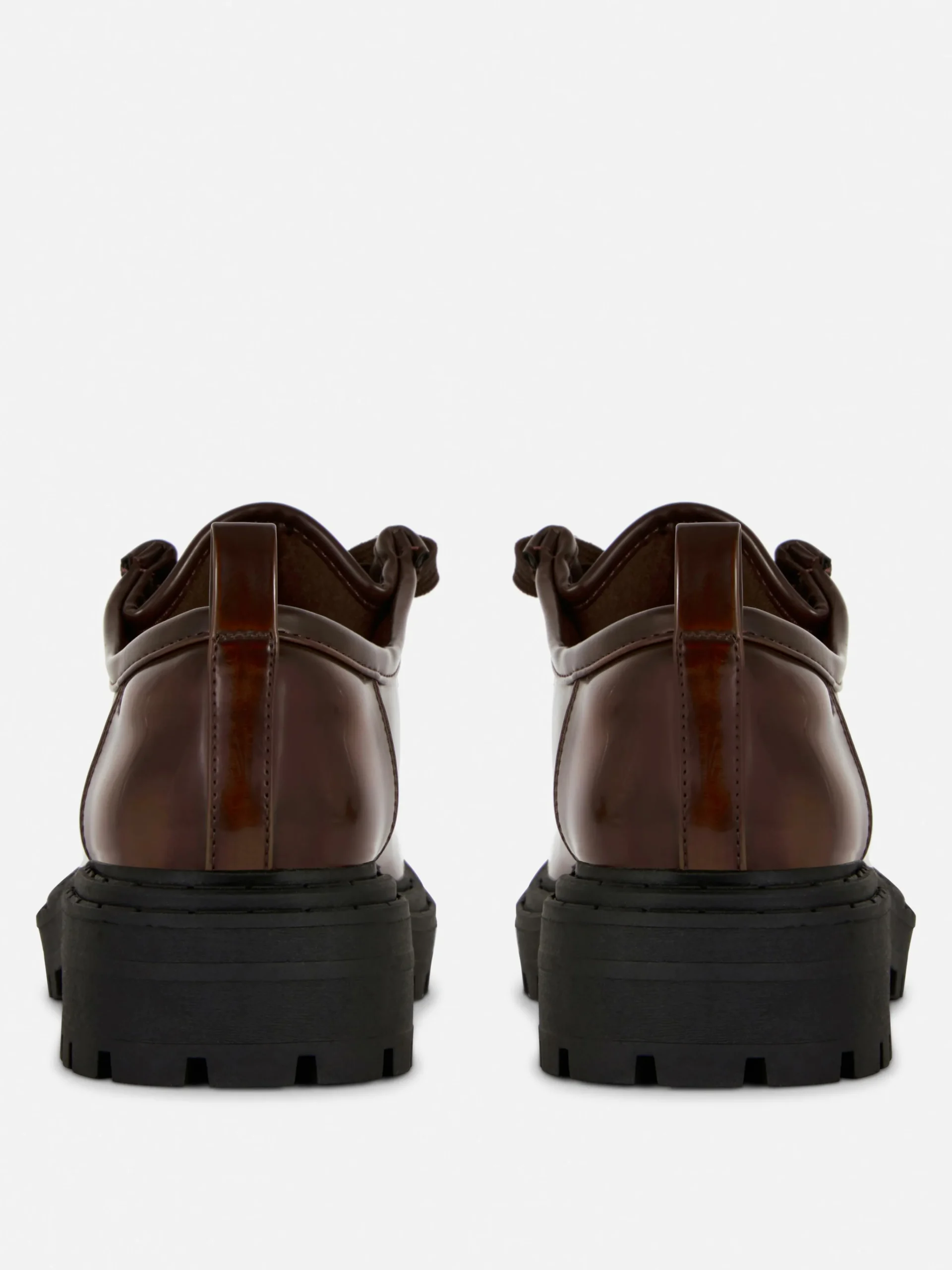 Sale „Rita Ora“ Schnürloafer Mit Dicker Sohle Damen Flache Schuhe