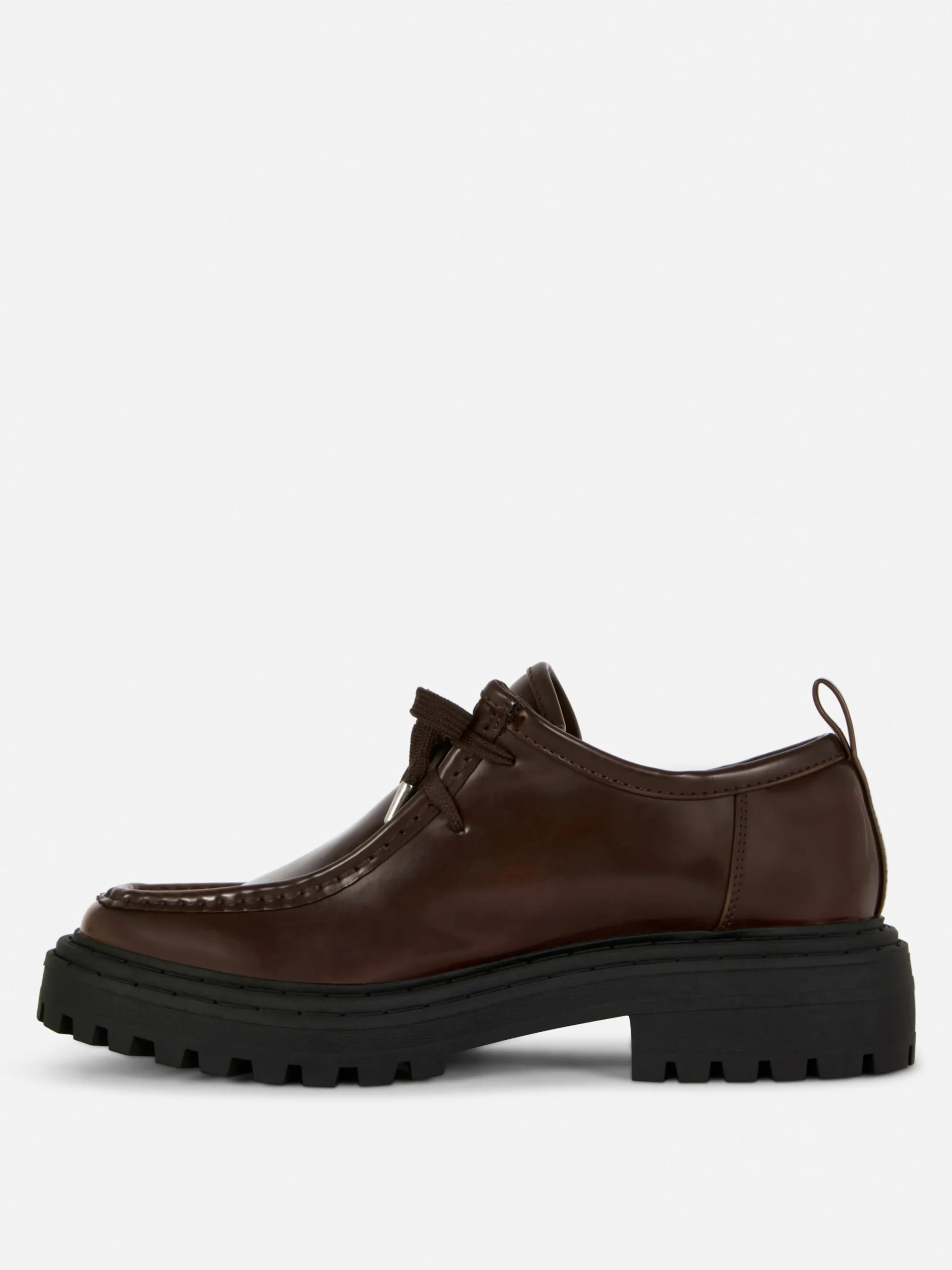 Sale „Rita Ora“ Schnürloafer Mit Dicker Sohle Damen Flache Schuhe