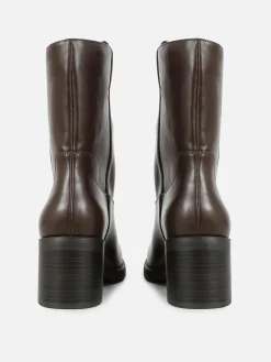 Outlet „Rita Ora“ Stiefel Mit Blockabsatz Damen Stiefel