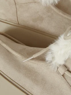 „Rita Ora“ Stiefel Mit Kunstfell Und Vordernaht Damen Stiefel