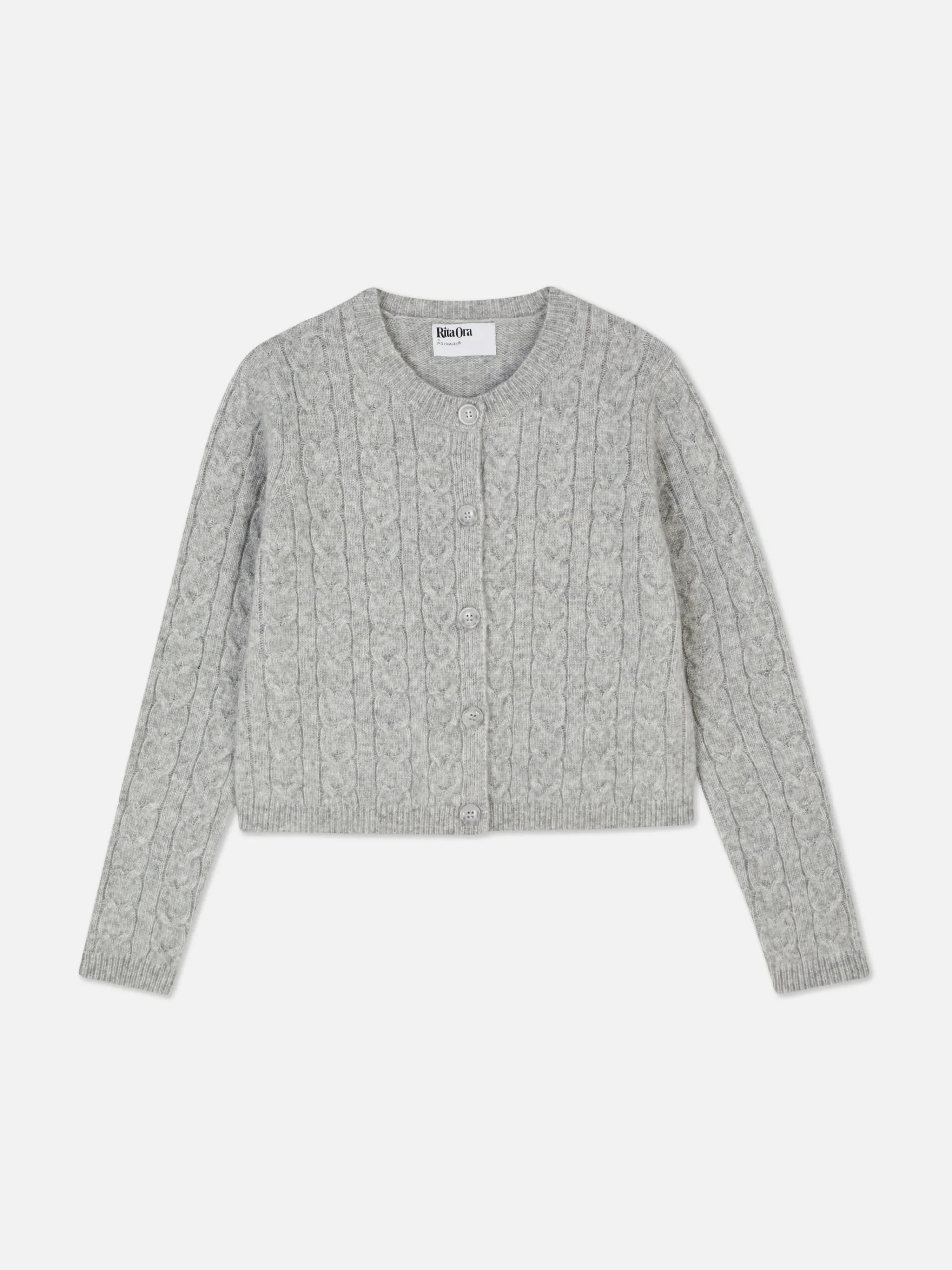 Sale „Rita Ora“ Strickcardigan Mit Zopfmuster Damen Pullover Und Cardigans